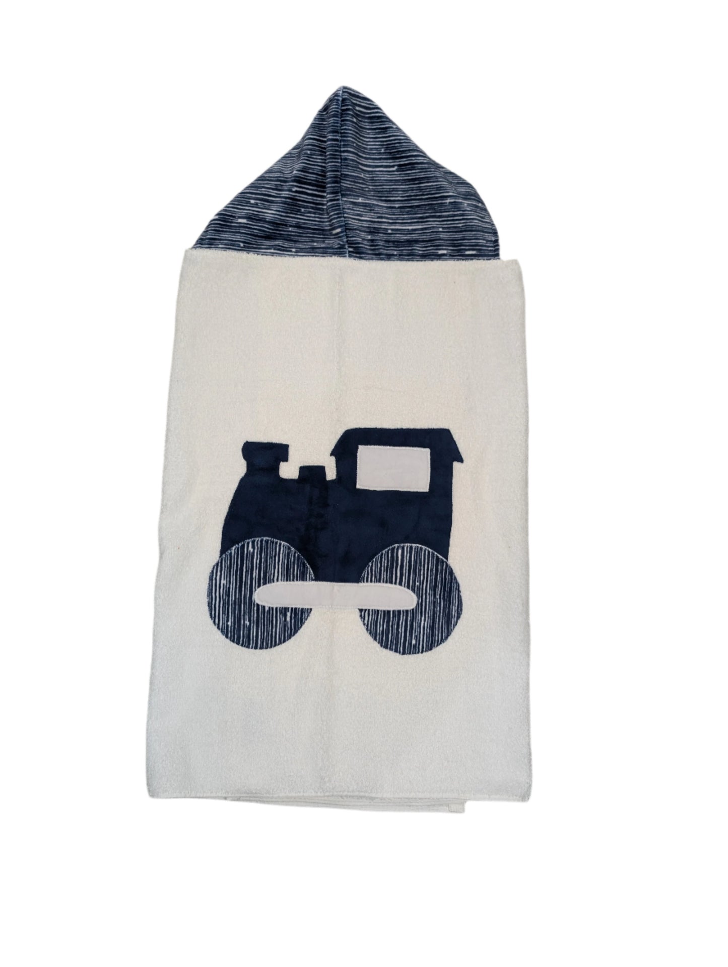 *Stock* Boogie Baby Hooded Towel - Train