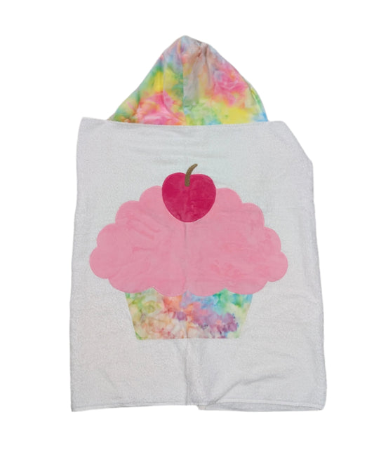 *Stock* Boogie Baby Hooded Towel - Cupcake