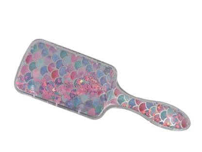 Glitter Hair Brush - Mermaid