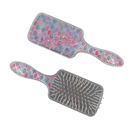 Glitter Hair Brush - Mermaid