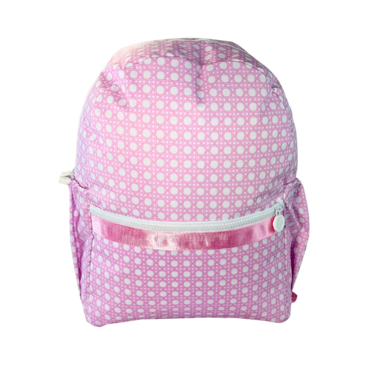 Water Resistant Knapsack Medium - Pink Bungalow