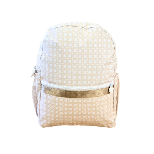 Water Resistant Knapsack Medium - Champagne Bungalow