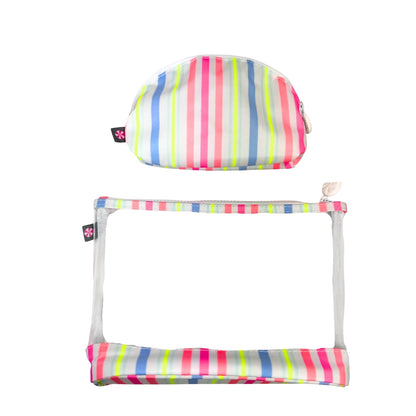Water Resistant Jet-Set Cosmetic Case - Valley Girl