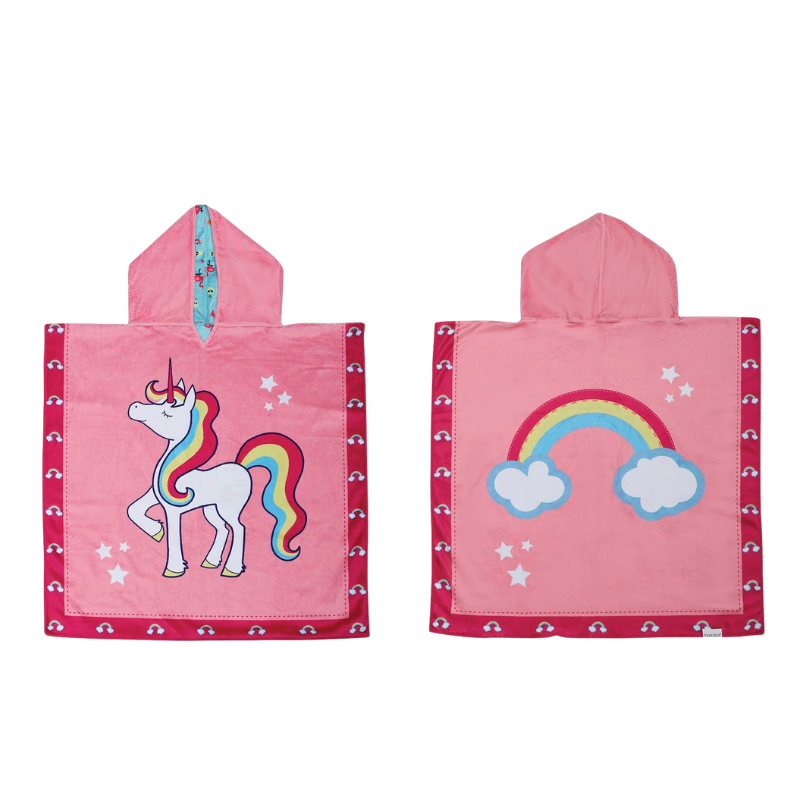 Poncho Cover Up- Unicorn