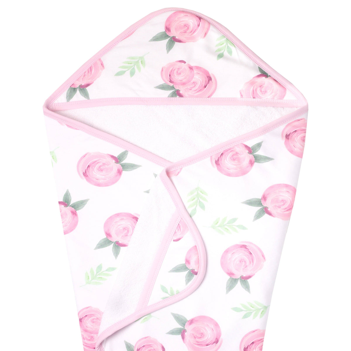 Baby Knit Hooded Towel - Grace