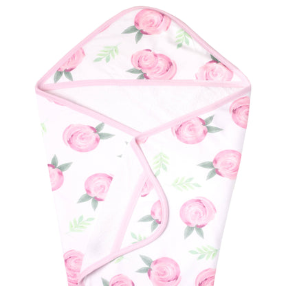 Baby Knit Hooded Towel - Grace
