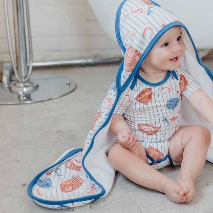 Baby Knit Hooded Towel - All Star