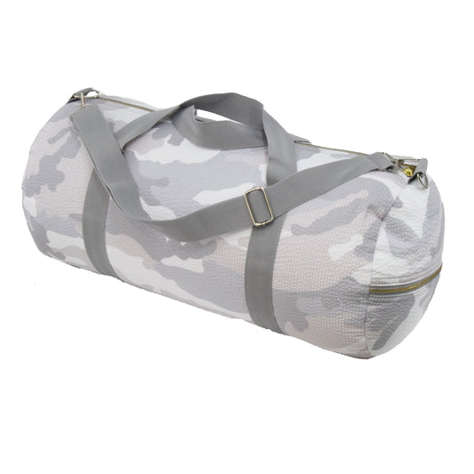 Weekender Duffle Bag - Grey Camo