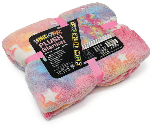 Glow in the Dark Blanket: Unicorn