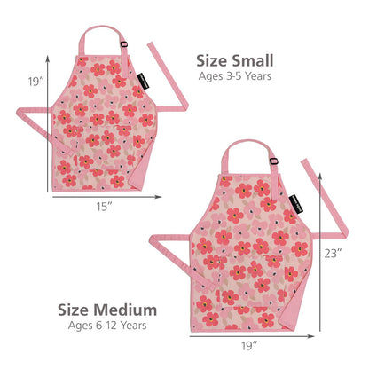 Kids Apron - Poppies