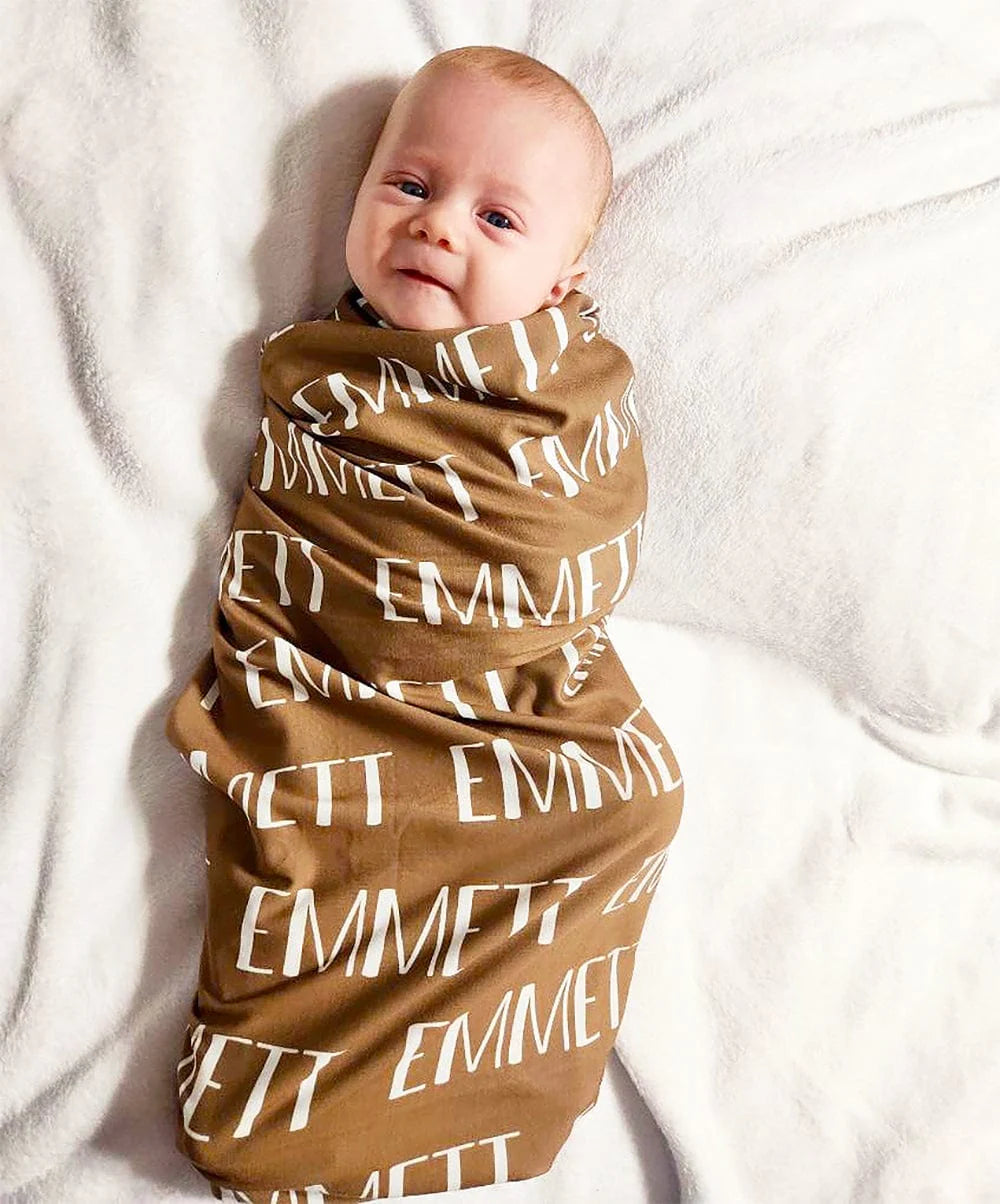 Swaddle Blanket Forever Name