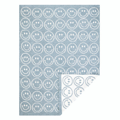 Plush Blanket: Smiley