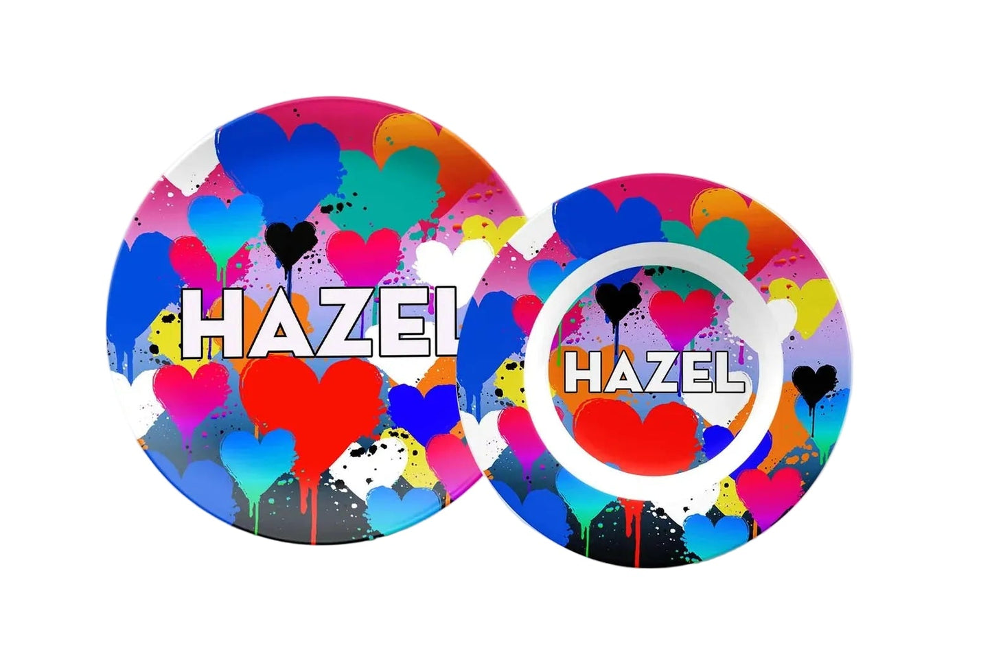 Dishware - Dripping Hearts H10