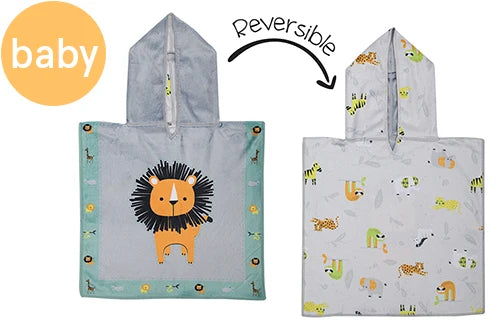 Poncho Cover Up Infant - Lion