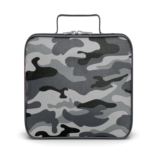 Grey Camo Lunch Box