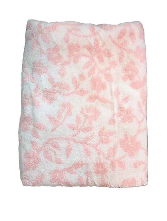 Hooded Towel - Pink Botanical