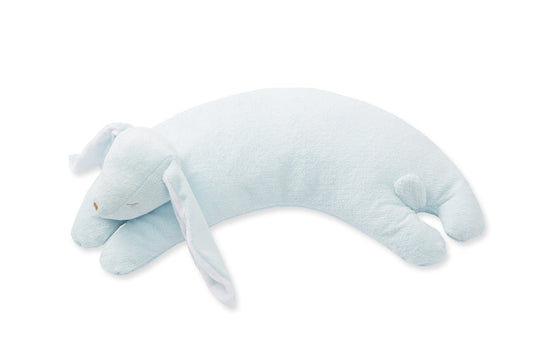 Angel Dear Curved Pillow - Blue Bunny