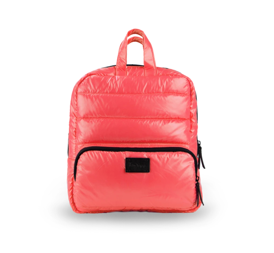 Puffer Mini Knapsack Coral