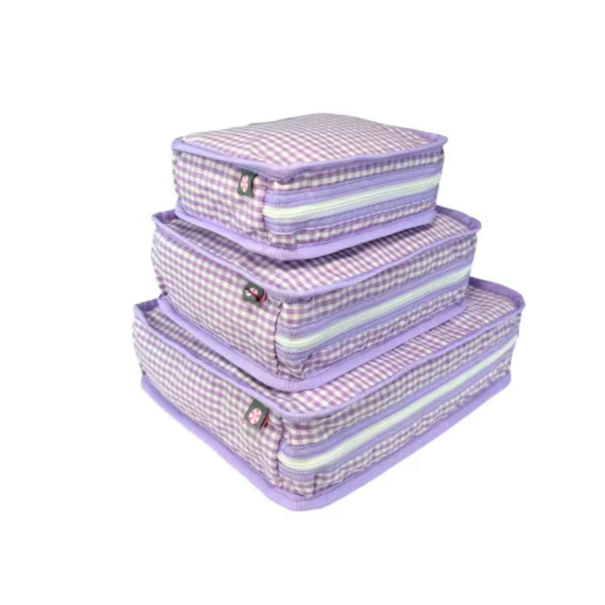 Packing Cubes - Lilac Gingham