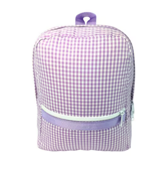Knapsack Small - Lilac Gingham