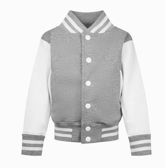 Varsity Jacket - Grey