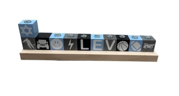 Custom Menorah – Perfect Dimples Boutique