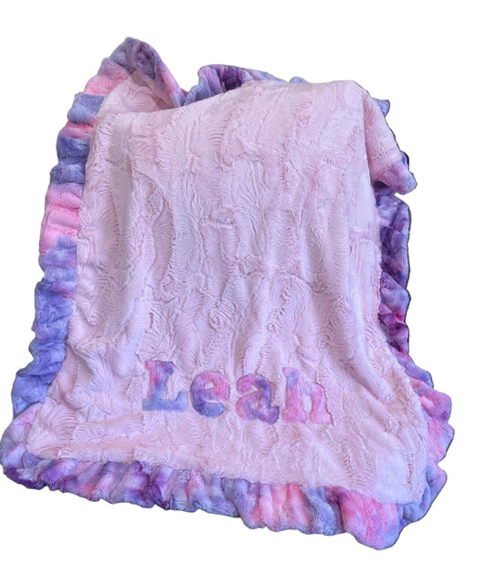 Name Game - Tie Dye on Pink
