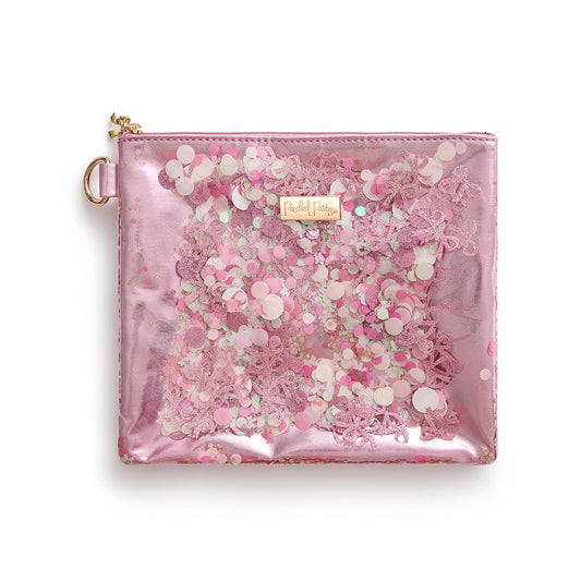 Sparkle Pouch - Bows and Confetti