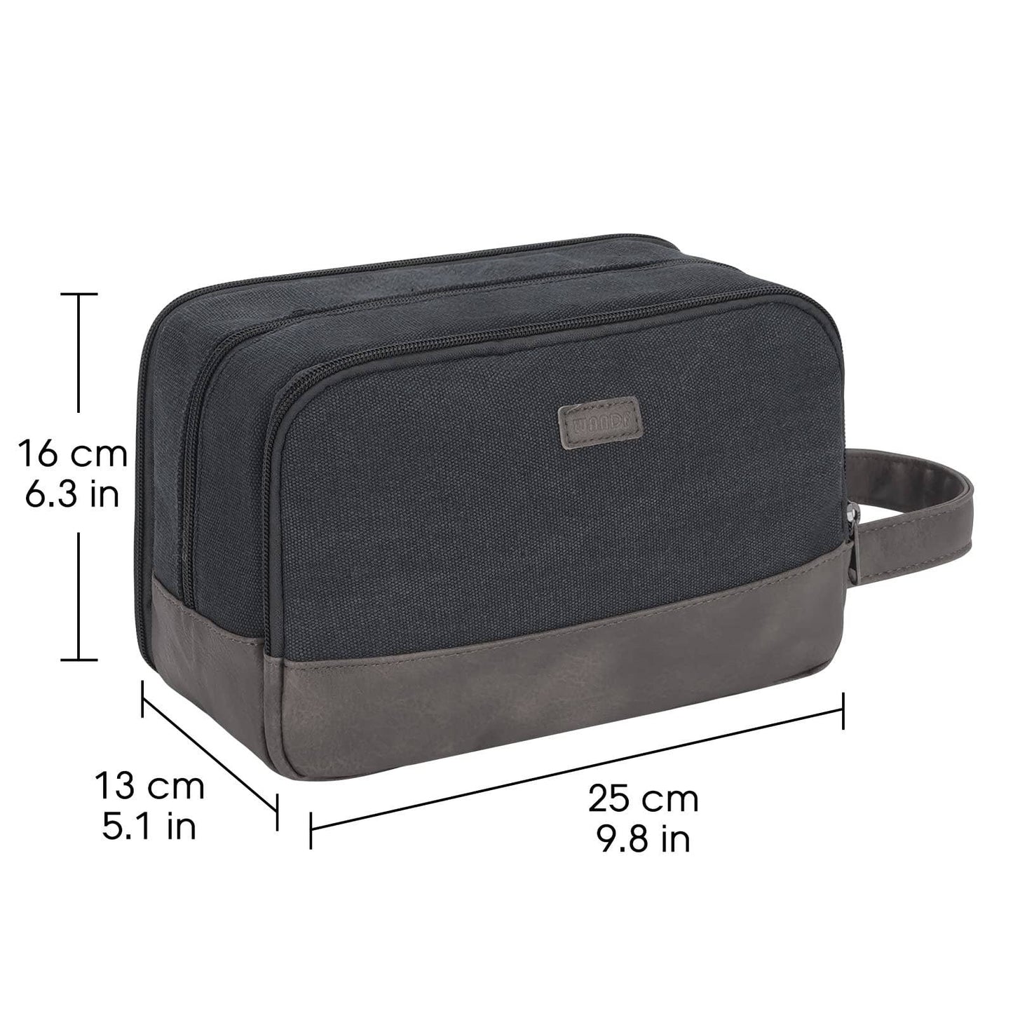 Canvas Travel Toiletry Bag
