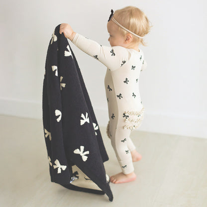 Plush Blanket: Bows
