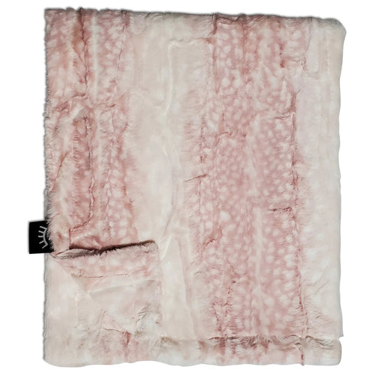 Minky Blanket Siberian Blush