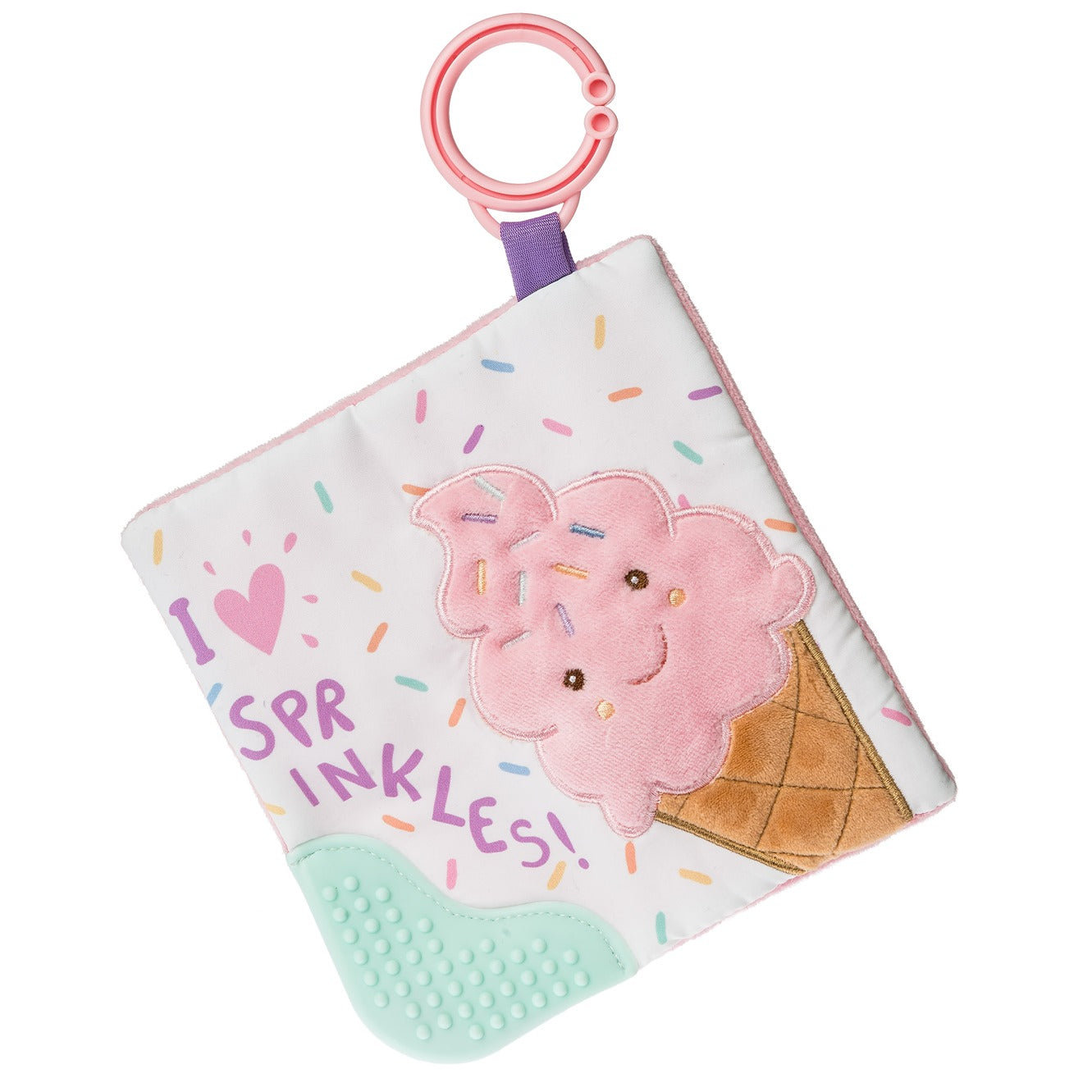 Teether - Crinkle Ice cream