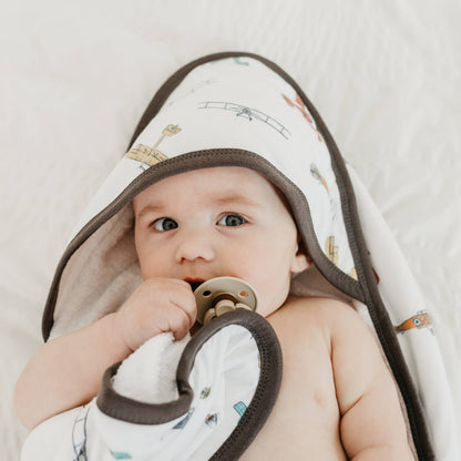 Baby Knit Hooded Towel - Ace