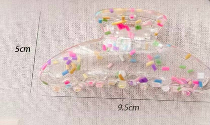 Sprinkle hair clip 