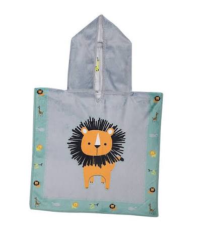 Poncho Cover Up Infant - Lion