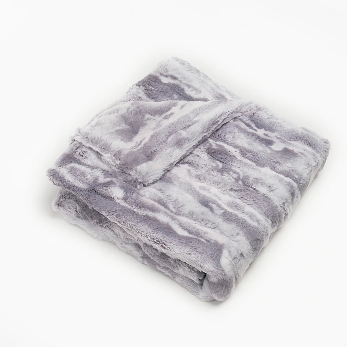 Super Soft Blanket Marble Grey