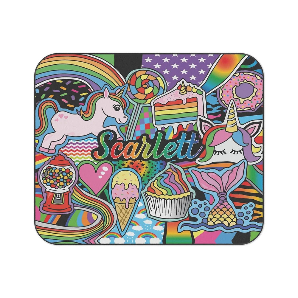 Graffiti Outdoor Play Mat Rainbows & Unicorns