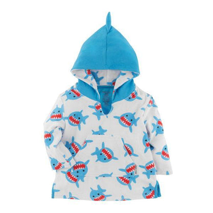 Baby Terry Swim Coverup - Shark