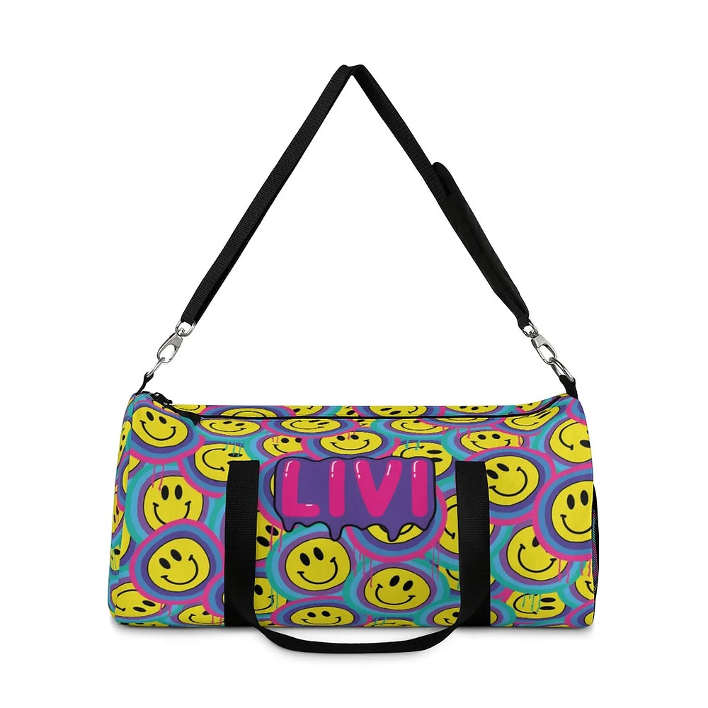 Graffiti Smiley Duffle