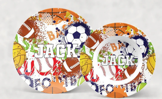 Dishware - Splatter Sports