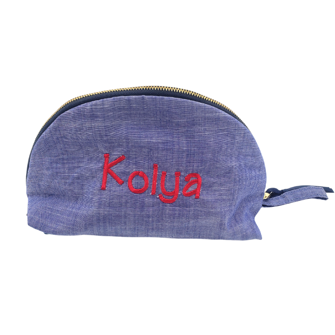 Taco Bag - Navy chambray