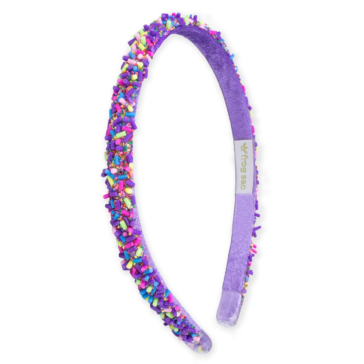 Headband - Thin Sprinkle -Purple