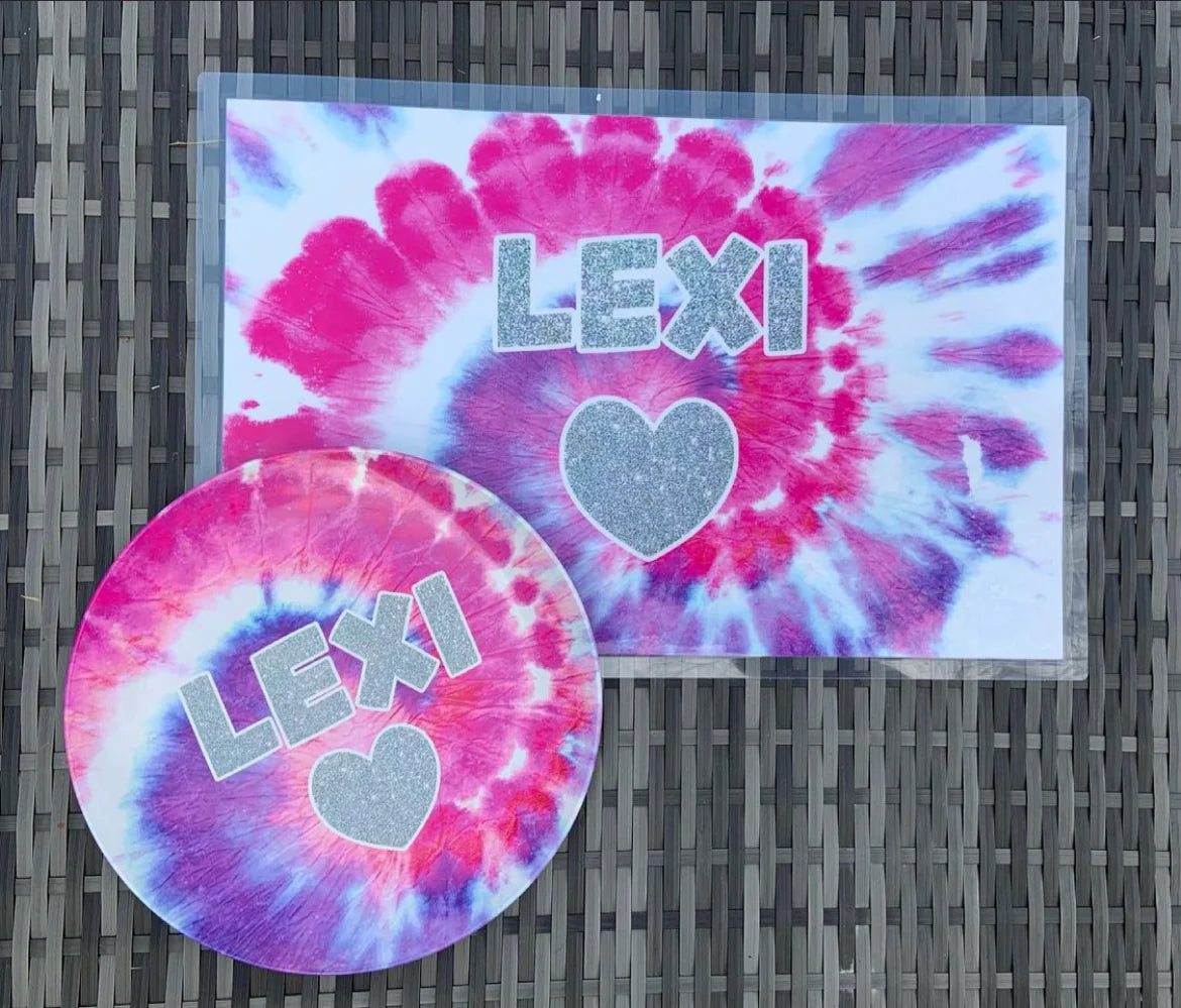 Dishware - Tie Dye Pinks